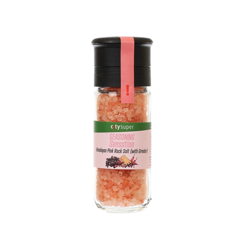 CITYSUPER Himalayan Pink Rock Salt (with Grinder)  (125g)
