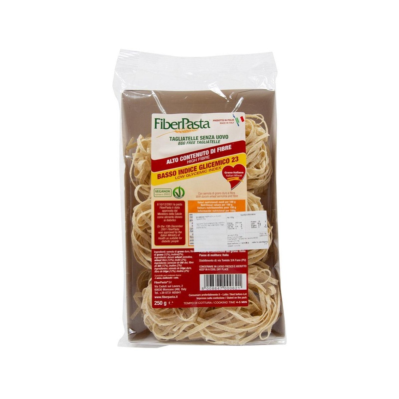 FIBERPASTA Low Glycemic Tagliatelle  (250g)