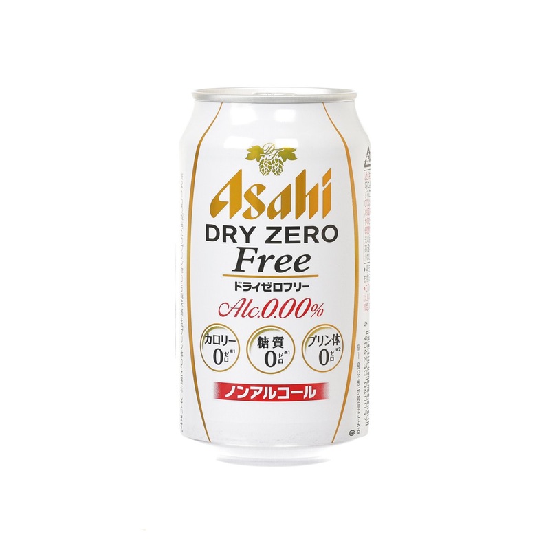ASAHI Dry Zero Alcohol Free Beer - Zero Carb (Alc 0.0%) [Can]  (350mL)