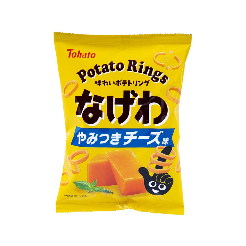 TOHATO Nagewa Potato Ring Snack - Cheese  (57g)