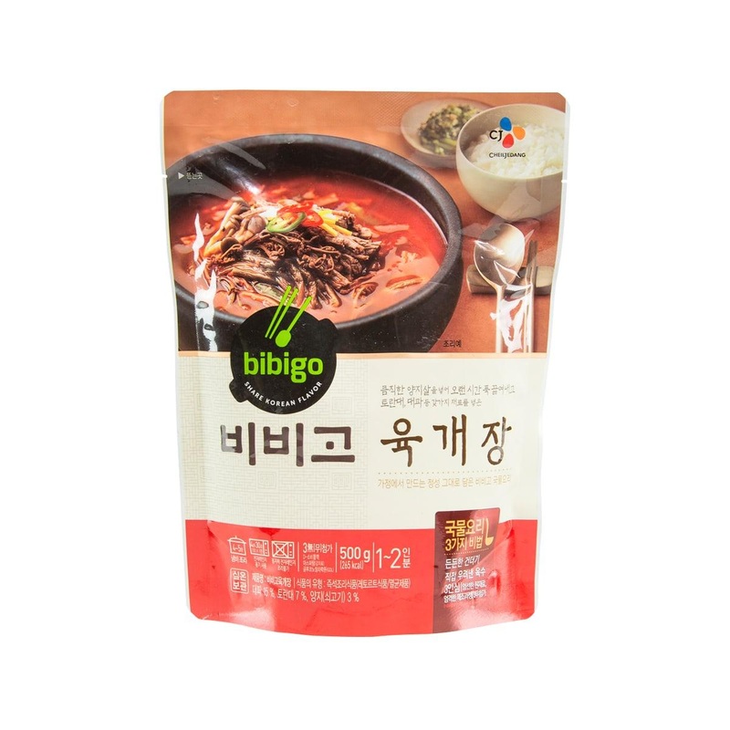 BIBIGO Spicy Beef Soup - Yukgaejang  (500g)