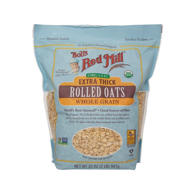 BOB'S RED MILL Organic Extra Thick Rolled Oats  (907g)