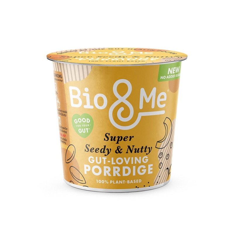 BIO & ME Super Seedy & Nutty Gut-Loving Prebiotics Porridge Pot  (65g)