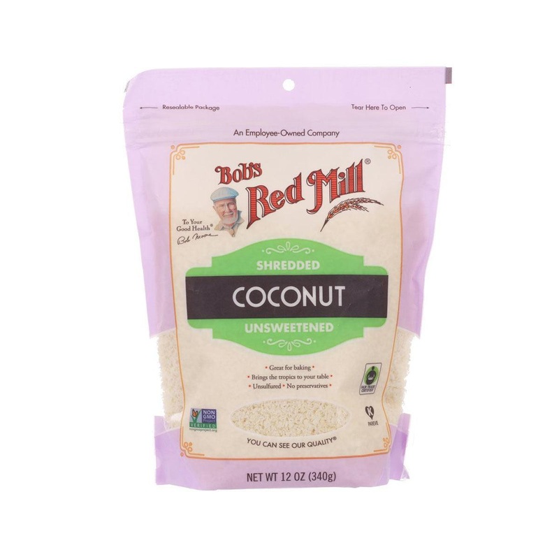 BOB'S RED MILL Unsweetened Shredded Coconut  (340g)