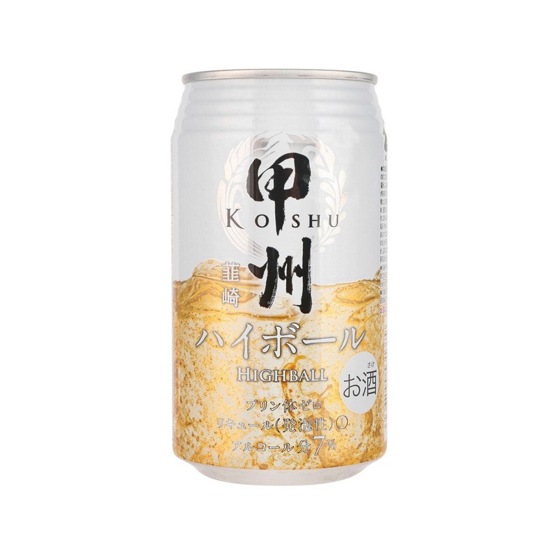 TOMINAGA Koshu Nirasaki Highball (Alc 7.0%) [Can]  (350mL)
