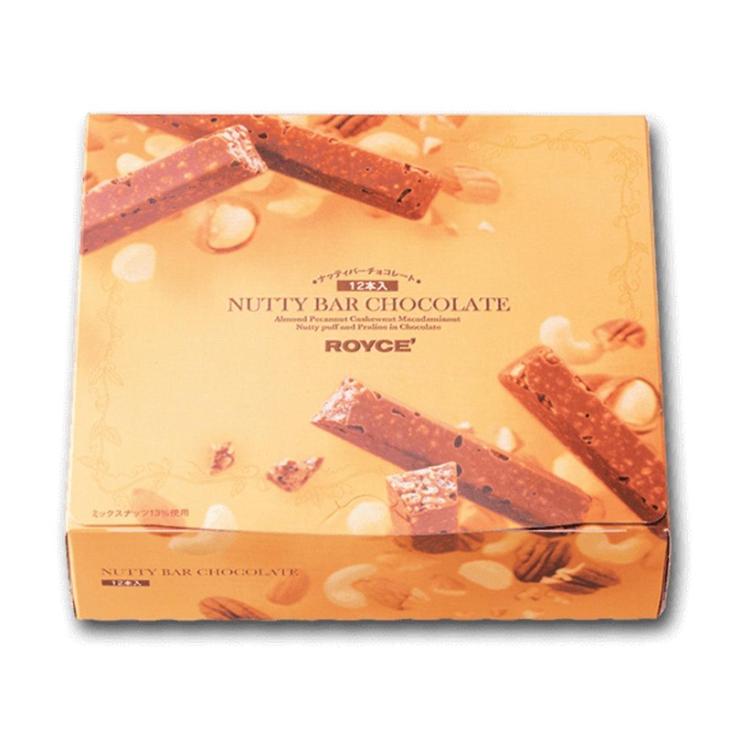 ROYCE' Nutty Bar Chocolate  (12pcs)