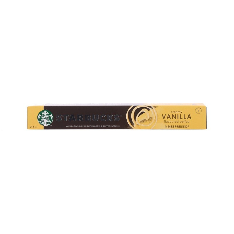 STARBUCKS Coffee Capsules - Creamy Vanilla Flavor  (51g)