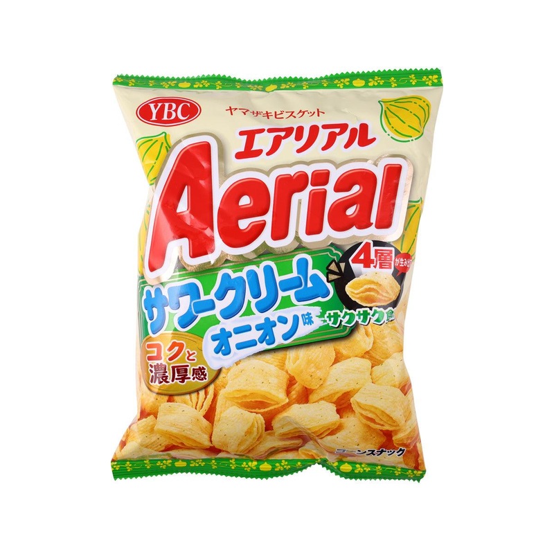 YBC Aerial Corn Snack - Sour Cream Onion Flavor  (65g)