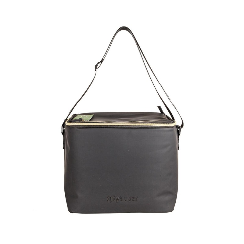 CITYSUPER Matt Black Cooler Crossbody Bag