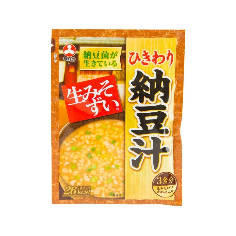 ASAHIMATSU Instant Natto Miso Soup  (46.5g)