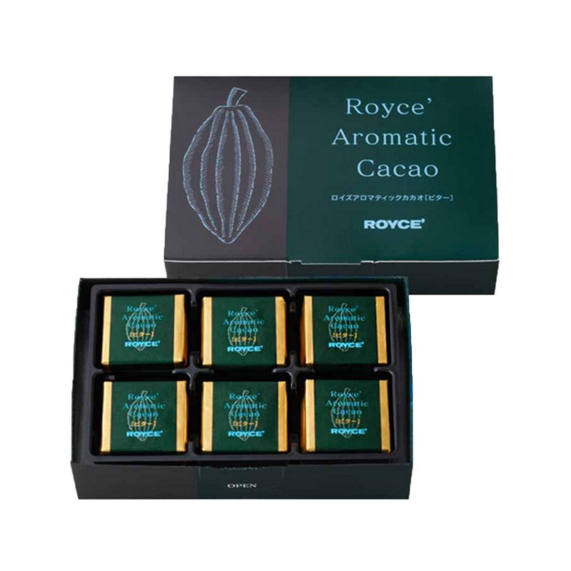 ROYCE' Aromatic Cacao Chocolate - Bitter  (120g)