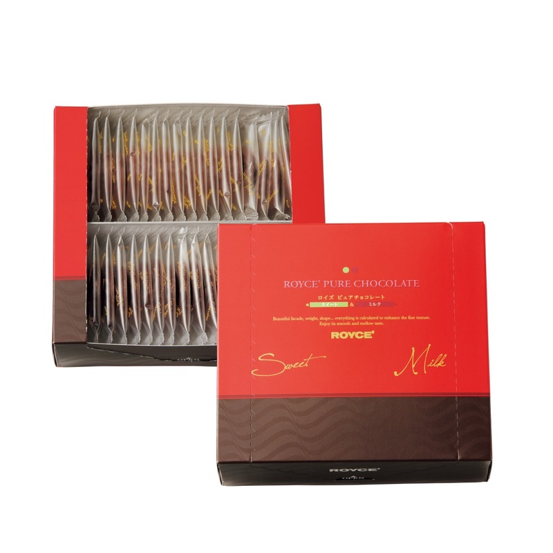 ROYCE' Pure Chocolate - Sweet & Milk  (40pcs)