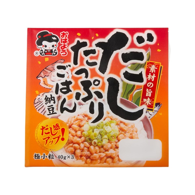 YAMADA FOODS Ohayo Natto - Extra Small Grain without Mustard  (3 x 49g)
