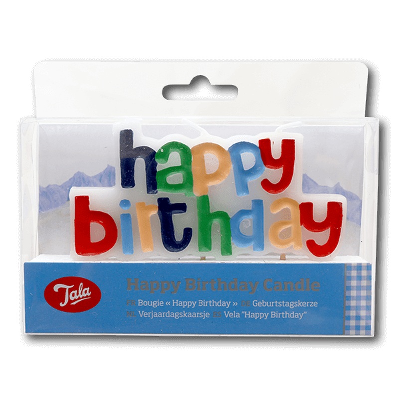 TALA Happy Birthday Candle