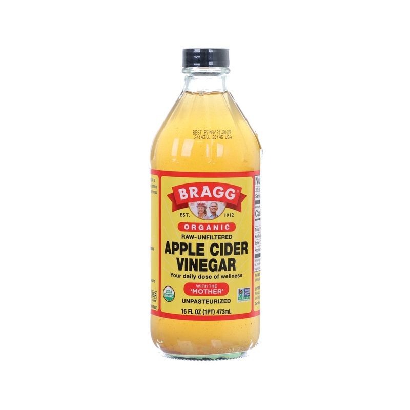 BRAGG Organic Raw Unfiltered Apple Cider Vinegar  (473mL)