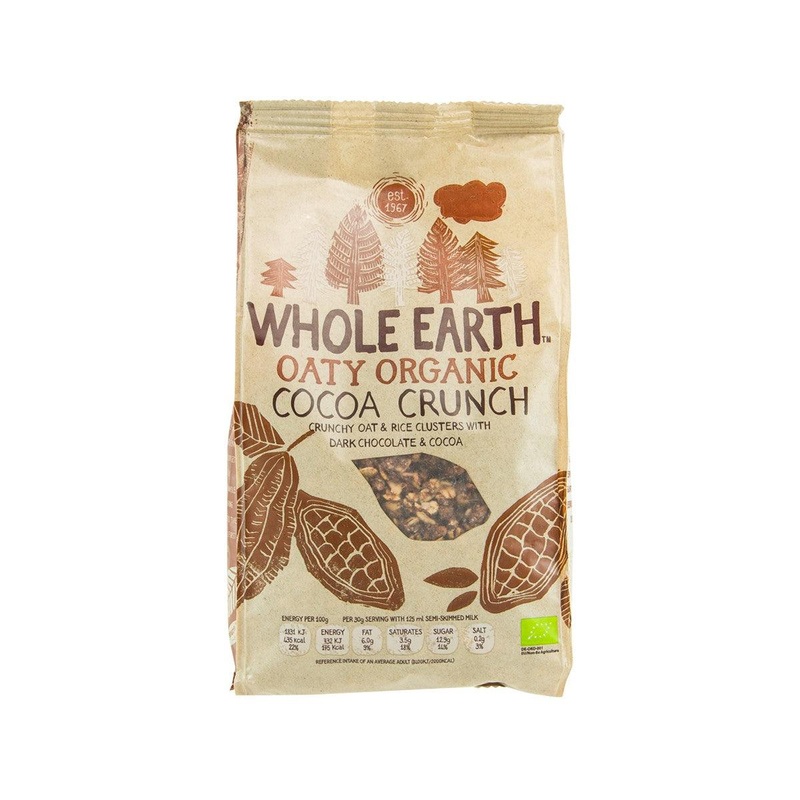WHOLE EARTH Organic Cocoa Crunch  (375g)