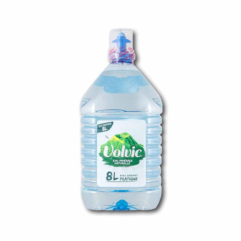 VOLVIC Natural Mineral Water  (8L)