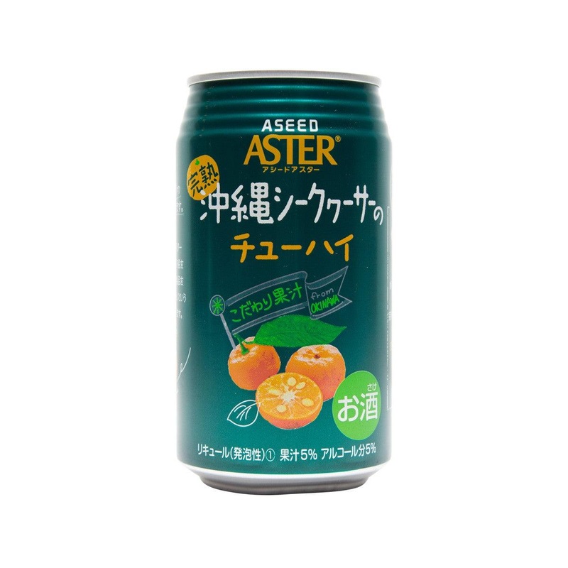 ASEED Aster Okinawa Citrus Shochu Highball (Alc 5%)  (350mL)