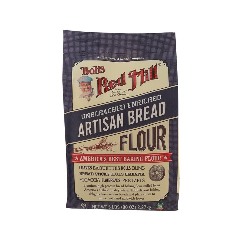 BOB'S RED MILL Unbleached Enriched Artisan Bread Flour  (2.27kg)