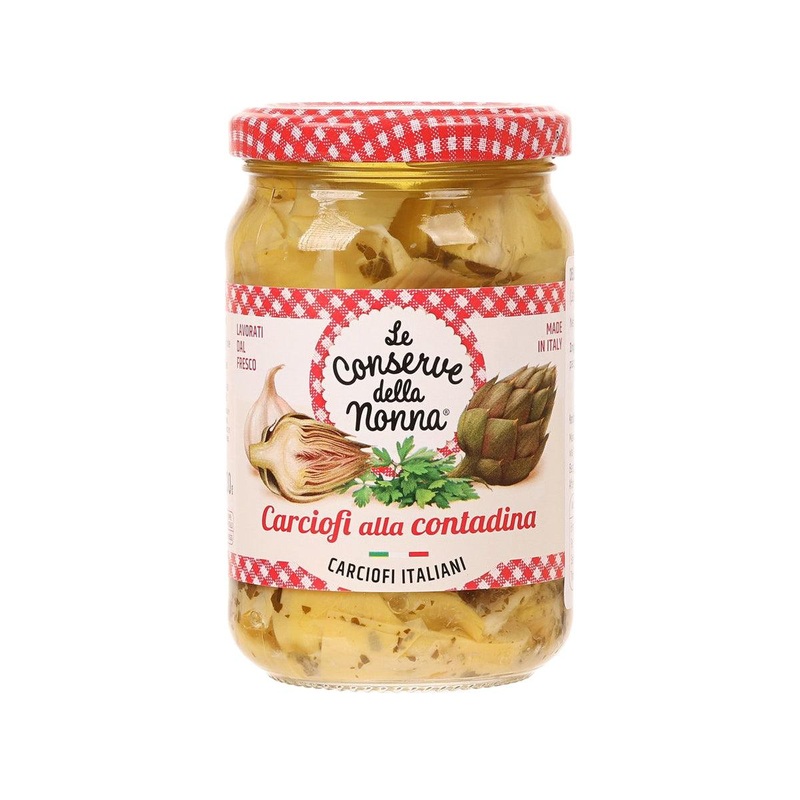 DELLA NONNA Artichoke in Sunflower Seeds Oil with Garlic & Parsley  (270g)