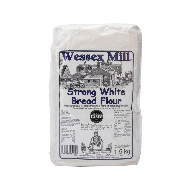 WESSEX MILL Strong White Bread Flour  (1.5kg)