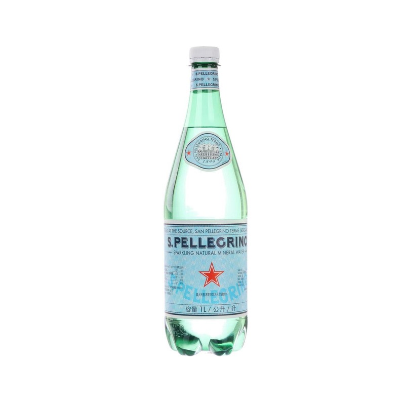 SAN PELLEGRINO Sparkling Natural Mineral Water [PET]  (1L)