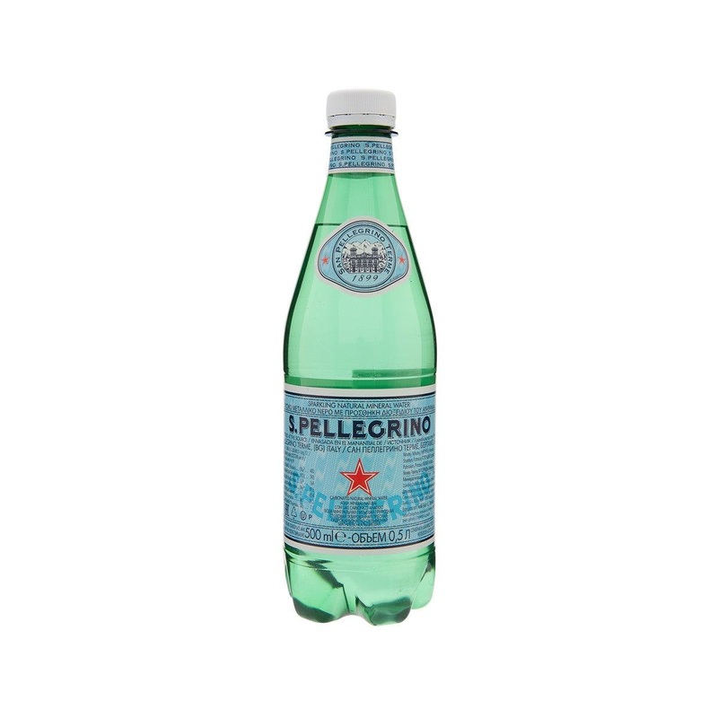 SAN PELLEGRINO Sparkling Natural Mineral Water  (500mL)