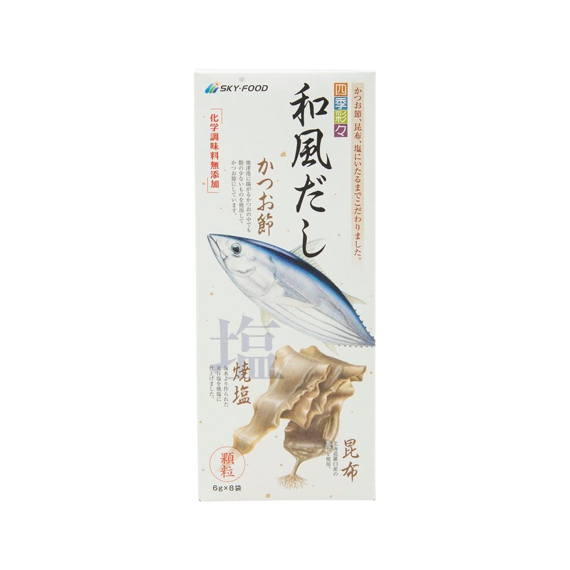 SKY FOODS Bonito & Kelp Soup Stock Pack  (44g)