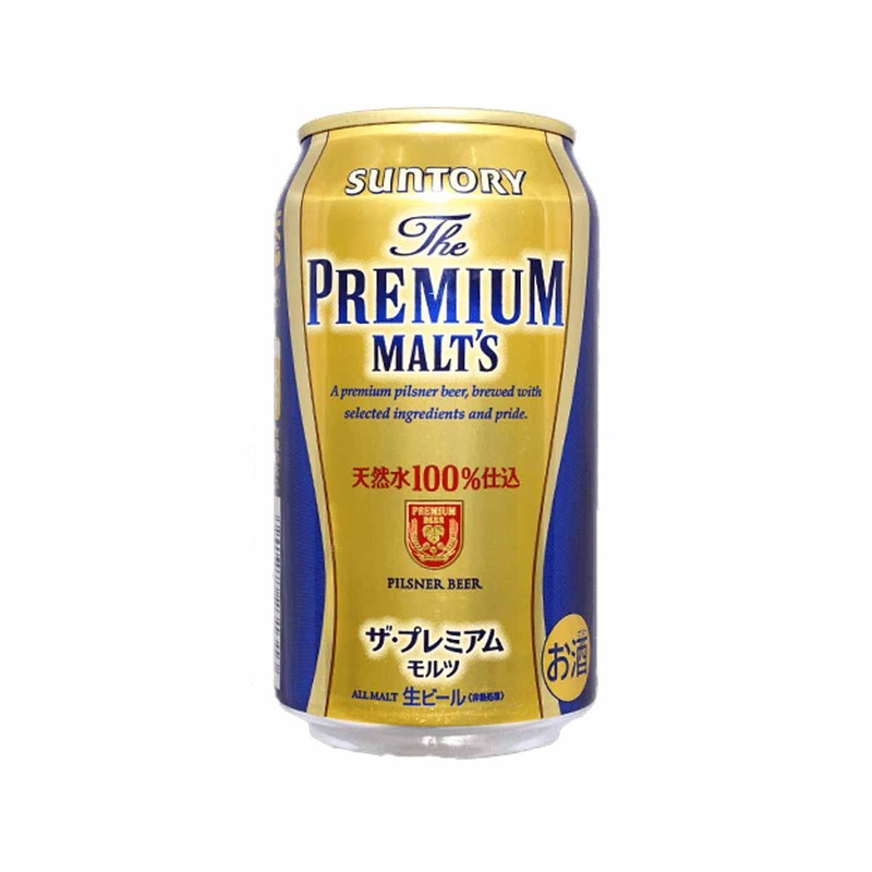 SUNTORY The Premium Malt's Pilsner Beer (Alc 5.5%)  (350mL)