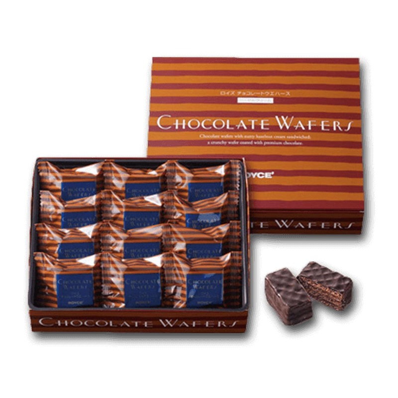 ROYCE' Chocolate Wafers - Hazel Cream  (12pcs)