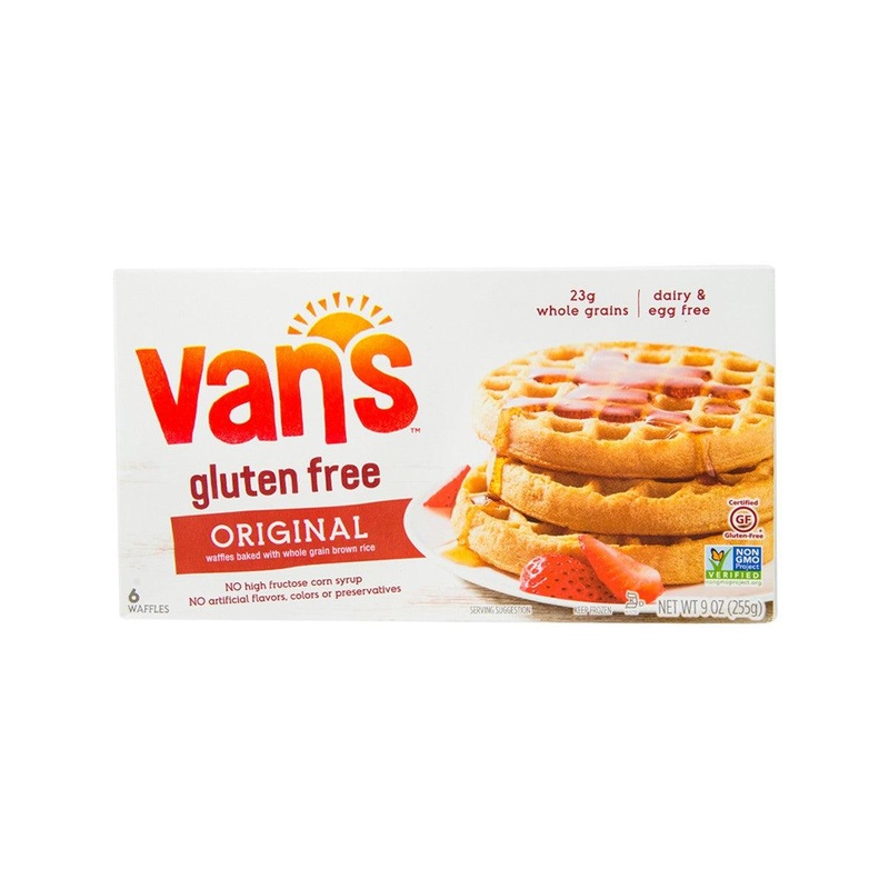 VAN'S Gluten Free Original Whole Grain Waffles  (255g)