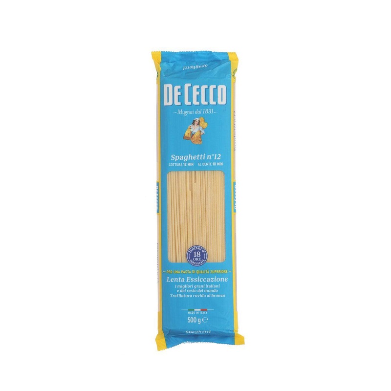 DE CECCO #12 Spaghetti  (500g)