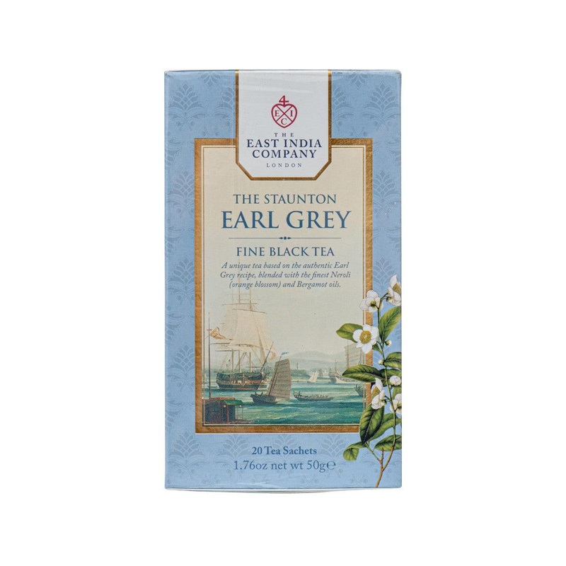 THE EAST INDIA COMPANY Earl Grey Fine Black Tea Tea Bags  (50g)