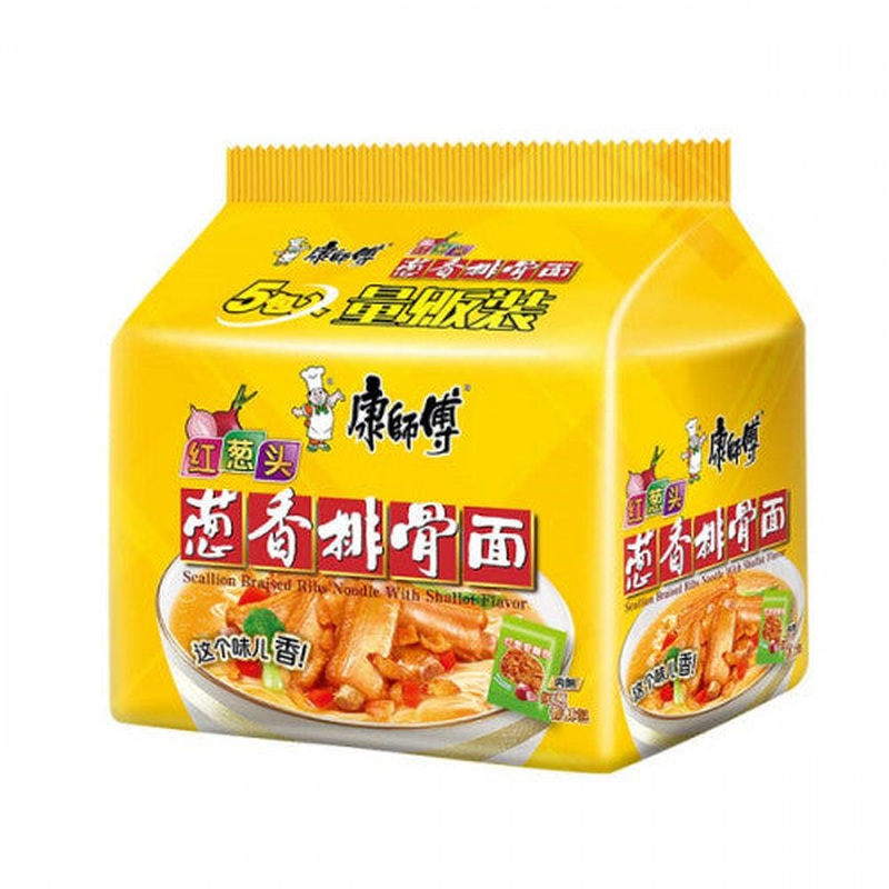 Hong Chef Instant Noodles (Green Onion With Pork)