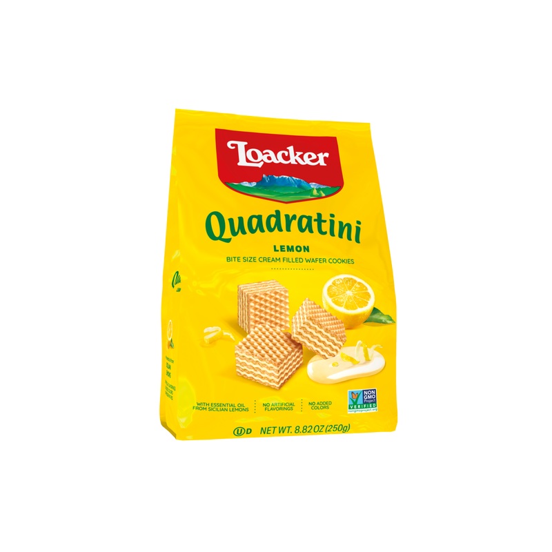 Loacker Quadratini Cracker(Lemon)