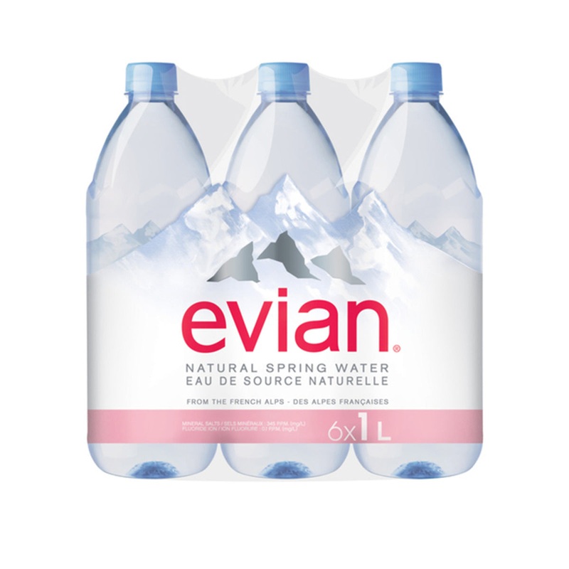 evian Natural Spring Water