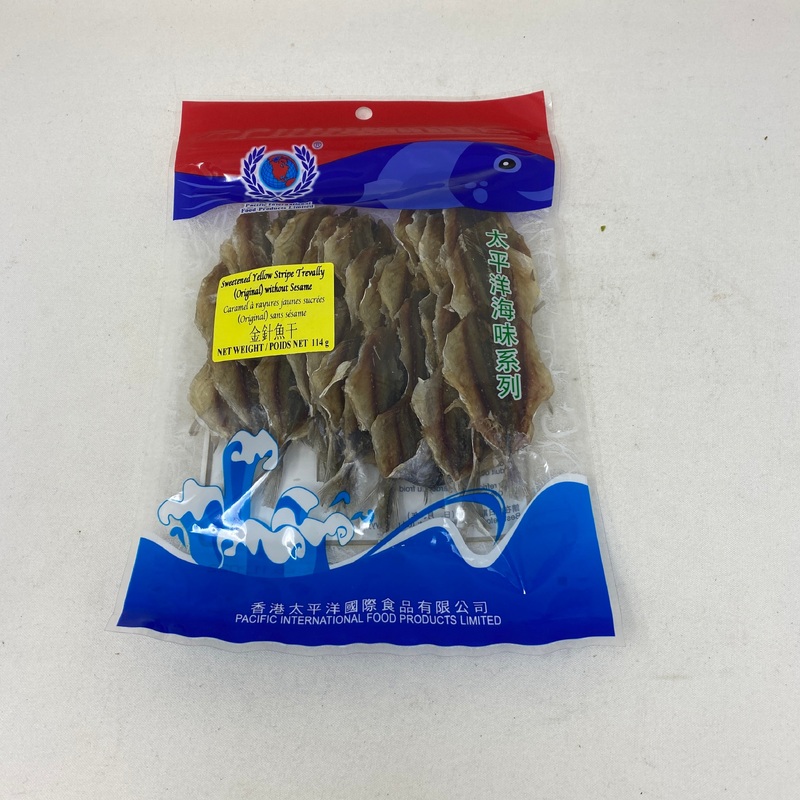 Pacific International Sweetened yellow Stripe Trevally Original without Sesame