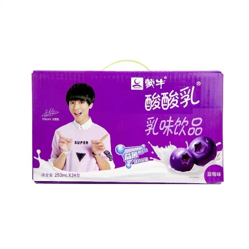Mengniu Peekamoo (Blueberry flavor)