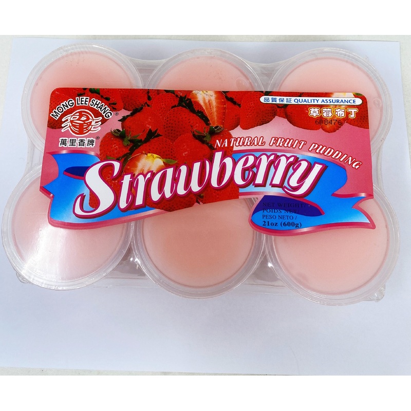 Mong Lee Shang Strawberry Flavor Pudding