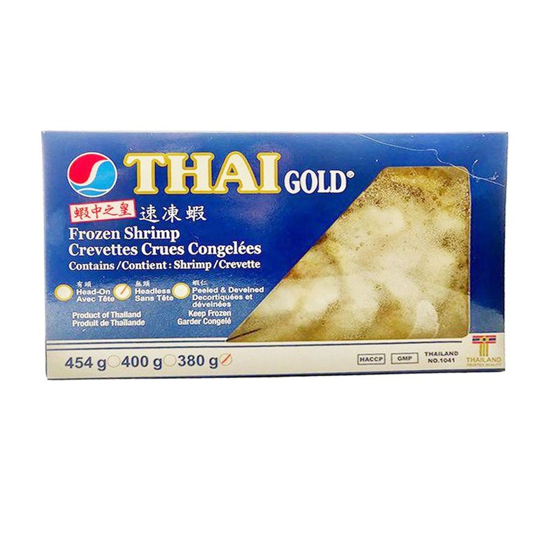 Thai Gold Frozen Headless Shrimp26/30
