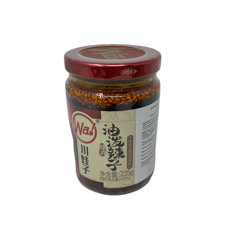 Oil Pouring Hot Pepper