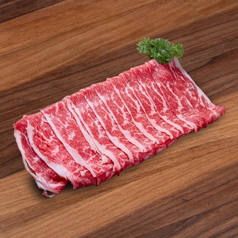 CERTIFIED ANGUS BEEF  USA CAB Angus Beef Short Rib Boneless for Shabu [Previously Frozen]  (190g)