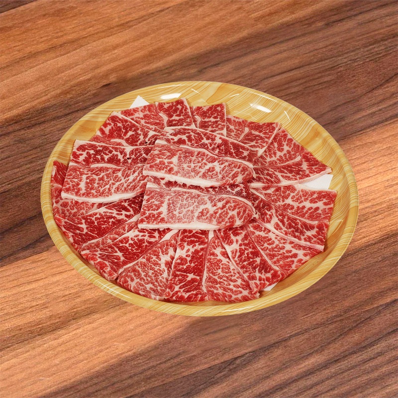CERTIFIED ANGUS BEEF  USA CAB Angus Beef Short Rib Boneless for Shabu (Set) [Previously Frozen]  (1pack)