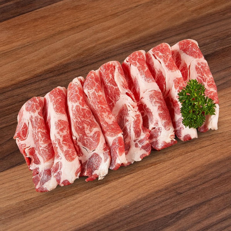 CITYSUPER Spanish Iberico Pork for Sukiyaki (Acorn Fed - Bellota) [Previously Frozen]  (170g)