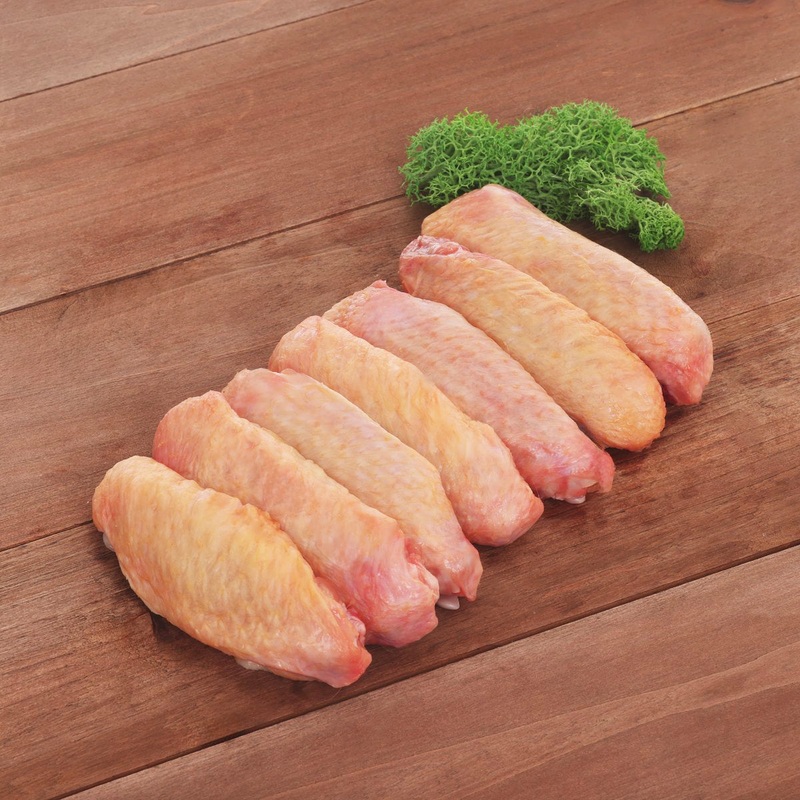 RANGER GOLD Swedish Frozen Premium Ranger Gold Yellow Chicken Mid Joint Wing  (1pack)