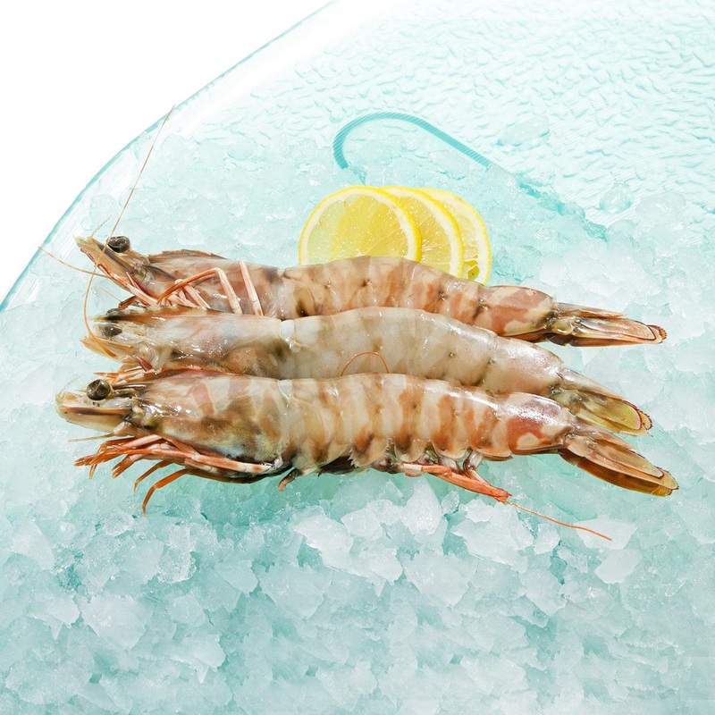 SKULL ISLAND Australian Skull Island Frozen Wild Caught Tiger Prawn  (450g)