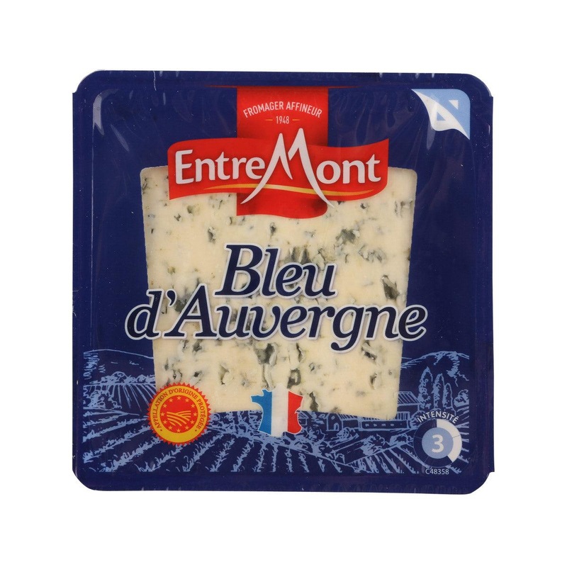 ENTRE MONT Bleu d'Auvergne AOP Blue Cheese  (125g)