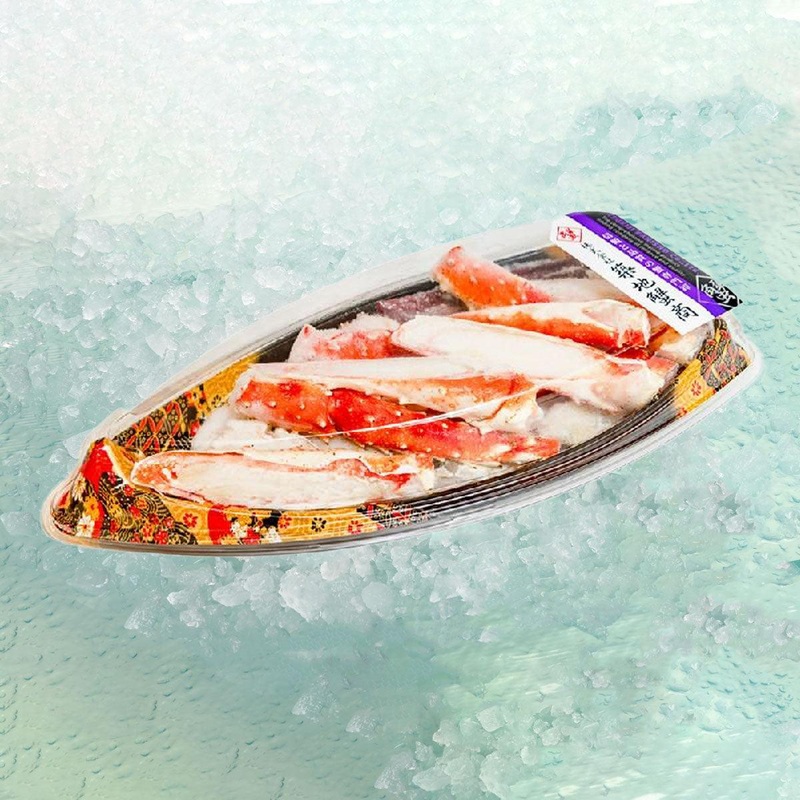 TSUKIJI KANISHO Japan Hokkaido Boiled Taraba Crab Leg [Previously Frozen] (1pack)