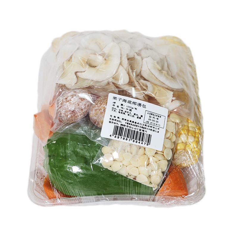 Chestnut & Sea Coconut Soup Pack  (1000g)