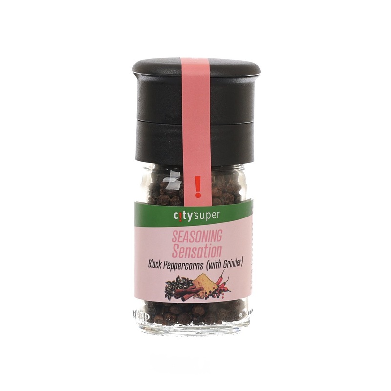 CITYSUPER Black Peppercorns (with Grinder)  (30g)